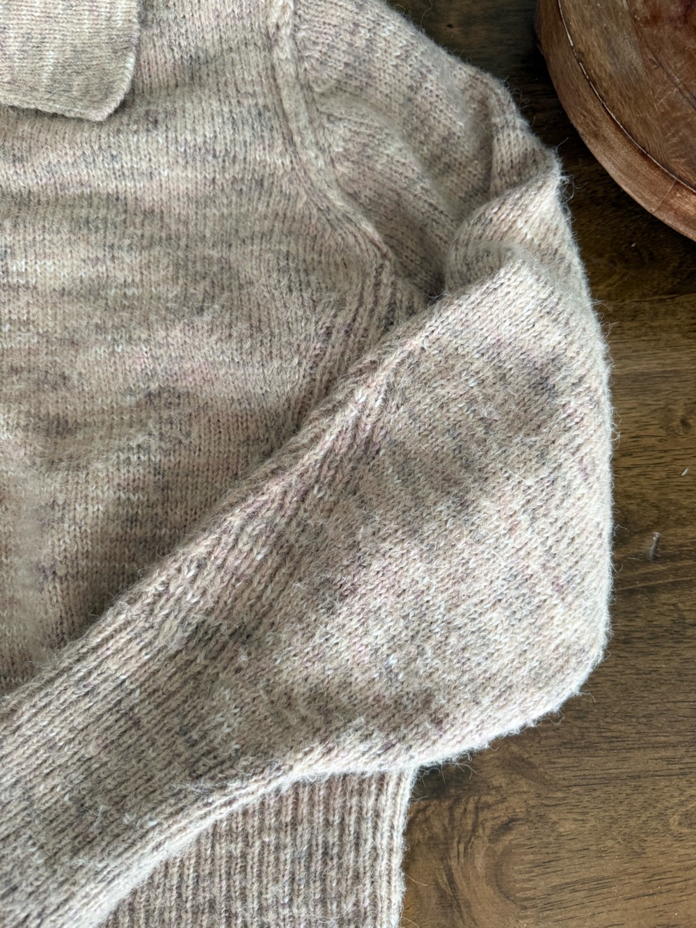 Universal Thread Cream Button-Front Knit Cardigan - Picture 5 of 8